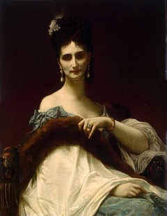 Portrait of Countess de Koller (nee Maria Riznich) by Alexandre Cabanel