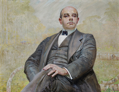 Portrait of Edward Maurizio by Jacek Malczewski