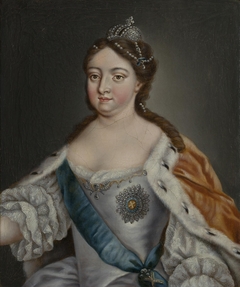 Portrait of Empress Anna Ioannovna by Anonymous Artist