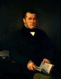 Portrait of Francesc Esteve i Sans by Marià Fortuny Marsal