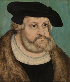 Portrait of Frederick the Wise, Duke of Saxony by Lucas Cranach the Elder