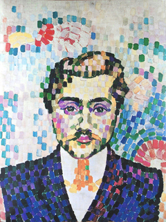 Portrait of Jean Metzinger by Robert Delaunay