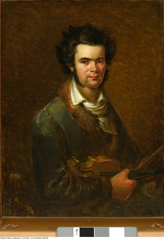 Portrait of Karol Lipiński by Walenty Wańkowicz