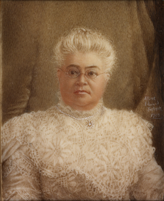 Portrait of Lyra Francis Brown Nickerson by Albert Edward Jackson