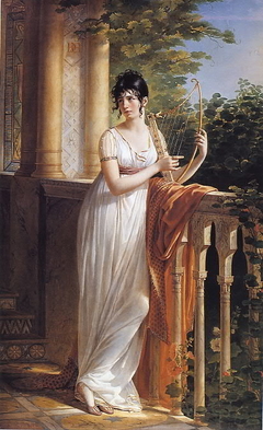 Portrait of Madame d'Arjuzon by René Théodore Berthon