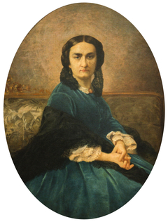 Portrait of Maria Davila by Theodor Aman