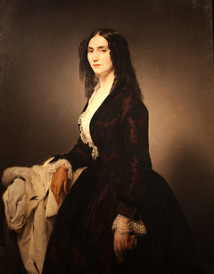 Portrait of Matilde Juva Branca by Francesco Hayez