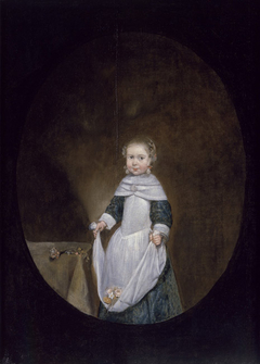 Portrait of Naleke Craeyvanger (1655-1676) by Caspar Netscher