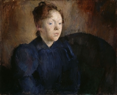 Portrait of Nenna Janson Nagel, b. Backer Lunde by Harriet Backer