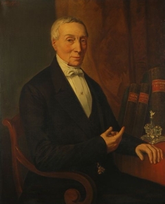 Portrait of Pieter Anthony van Waesberge by Jacob Akkersdijk