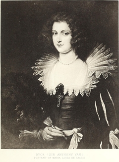 Portrait of Princess Maria Luisa de Tassis by Anonymous