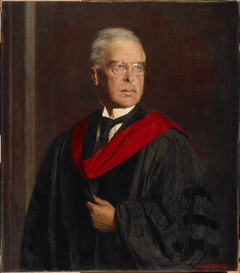 Portrait of Professor Kuno Francke by Ignaz Gaugengigl