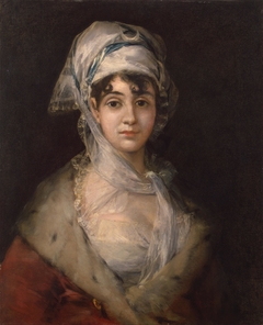 Portrait of the Actress Antonia Zarate by Francisco de Goya