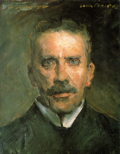 Porträt des Dichters Josef Ruederer by Lovis Corinth