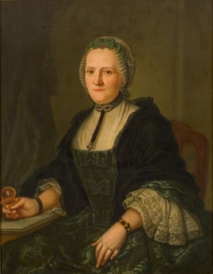 Portret van een dame by Jan Palthe