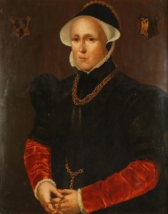 Portret van Elisabeth Jansdr. Van Zijl by Anonymous