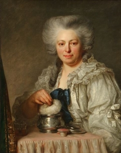 Portret van Mme Depestre, gravin van Seneffe by Antoine Vestier