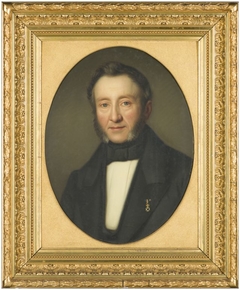 Portret van Mr. Haye van der Kooi by Johan Joeke Gabriël van Wicheren