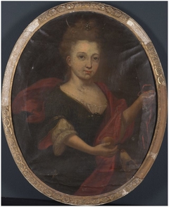 Portret van onbekende vrouw by anonymous painter