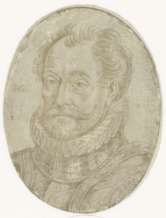 Portret van Prins Willem I van Oranje by Hendrick Goltzius