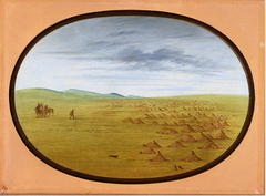 Prairie Dog Village by George Catlin