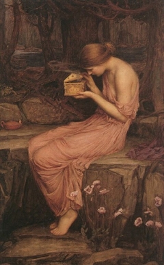 Psyche Opening the Golden Box by John William Waterhouse