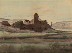 Pueblo Bonito Ruin, Chaco Canyon, New Mexico by De Lancey Gill