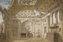 Ruins of a Roman Room by Charles-Louis Clérisseau