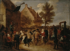 Rural Feast by Abraham Teniers