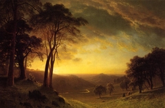 Sacramento River Valley by Albert Bierstadt