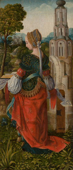 Saint Barbara by Master of Frankfurt