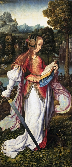 Saint Catherine by Master of Frankfurt