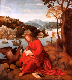 Saint John in Patmos by Master of Lourinhã