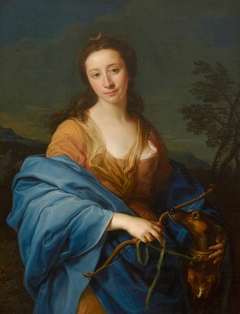 Sarah Lethieullier, Lady Fetherstonhaugh (1722-1788), as Diana by Pompeo Batoni