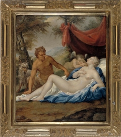 Satyr and nymph (Juppiter and Antiope) by Andreas von Behn