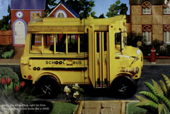 School Bus - Illustration from Look-Alikes Jr. by Joan Steiner