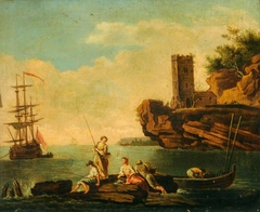 Sea Piece by Joseph Vernet