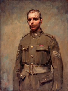 SERGEANT F. KONOWAL, THE VICTORIA CROSS by Ambrose McEvoy