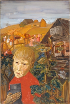 Sergei Esenin (1895–1925) as a Youth by Boris Grigoriev