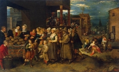 Seven Affairs of Charity by Frans Francken the Younger