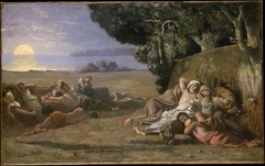 Sleep by Pierre Puvis de Chavannes