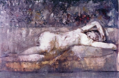 SLEEPING NUDE by Nikos Stratakis