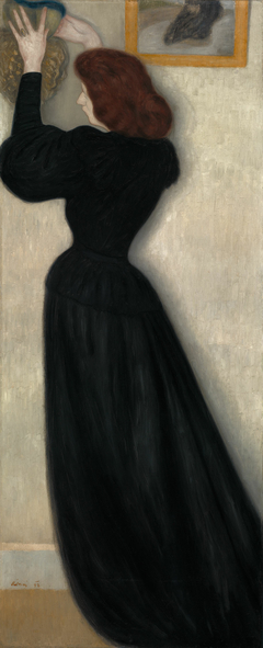 Slender Woman with Vase by József Rippl-Rónai