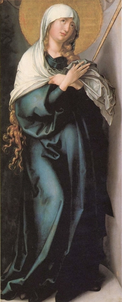 Sorrowing mother by Albrecht Dürer