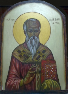 St. Alexander by Tasso Pappas