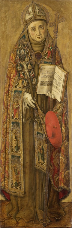 St Bonaventura by Vittore Crivelli