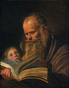 St. Matthew, by Frans Hals by Frans Hals