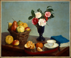 Still Life by Henri Fantin-Latour