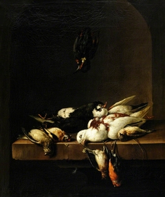 Still Life with Dead Birds by Joris van der Haagen