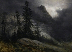 Storm at Handeck by Alexandre Calame